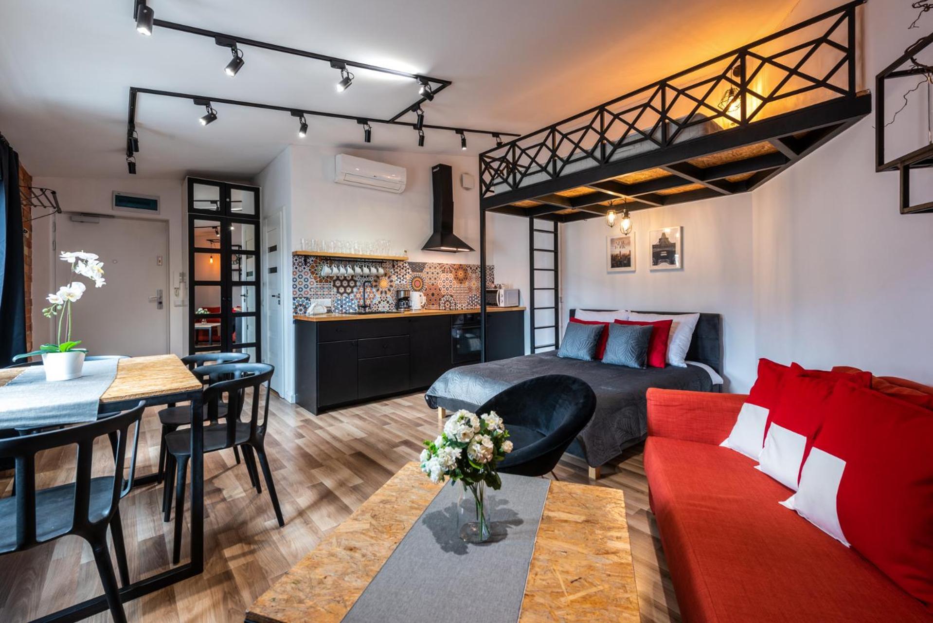 Modern Apartment Arizona Studio Old Town Dietla Balcony Cracóvia Exterior foto