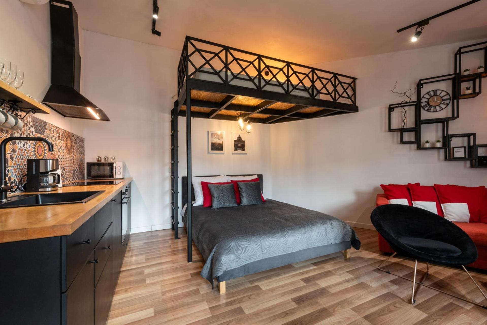 Modern Apartment Arizona Studio Old Town Dietla Balcony Cracóvia Exterior foto