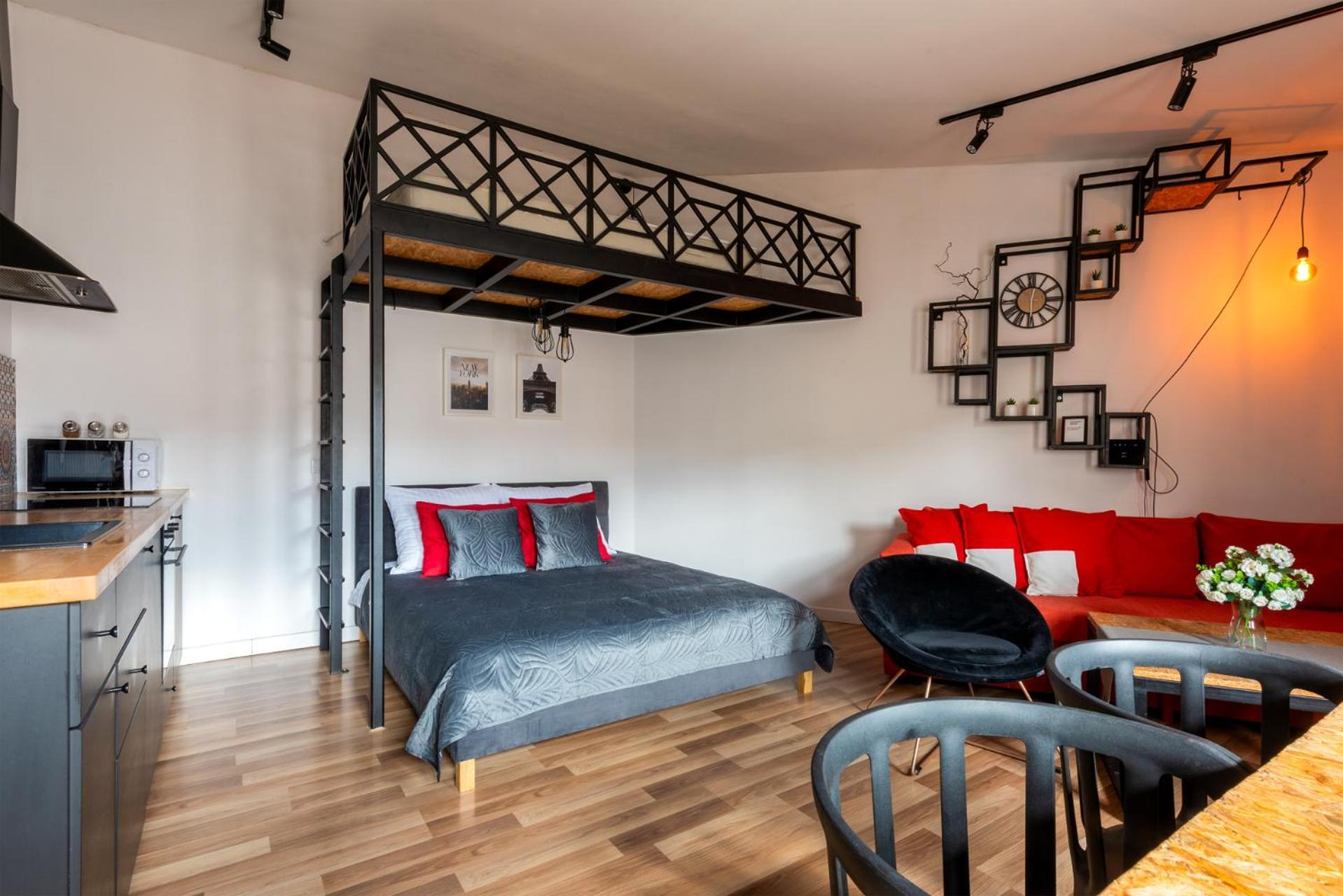 Modern Apartment Arizona Studio Old Town Dietla Balcony Cracóvia Exterior foto